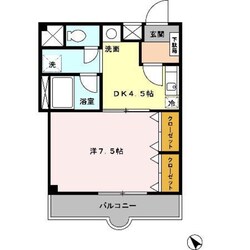 燦コーポＣの物件間取画像